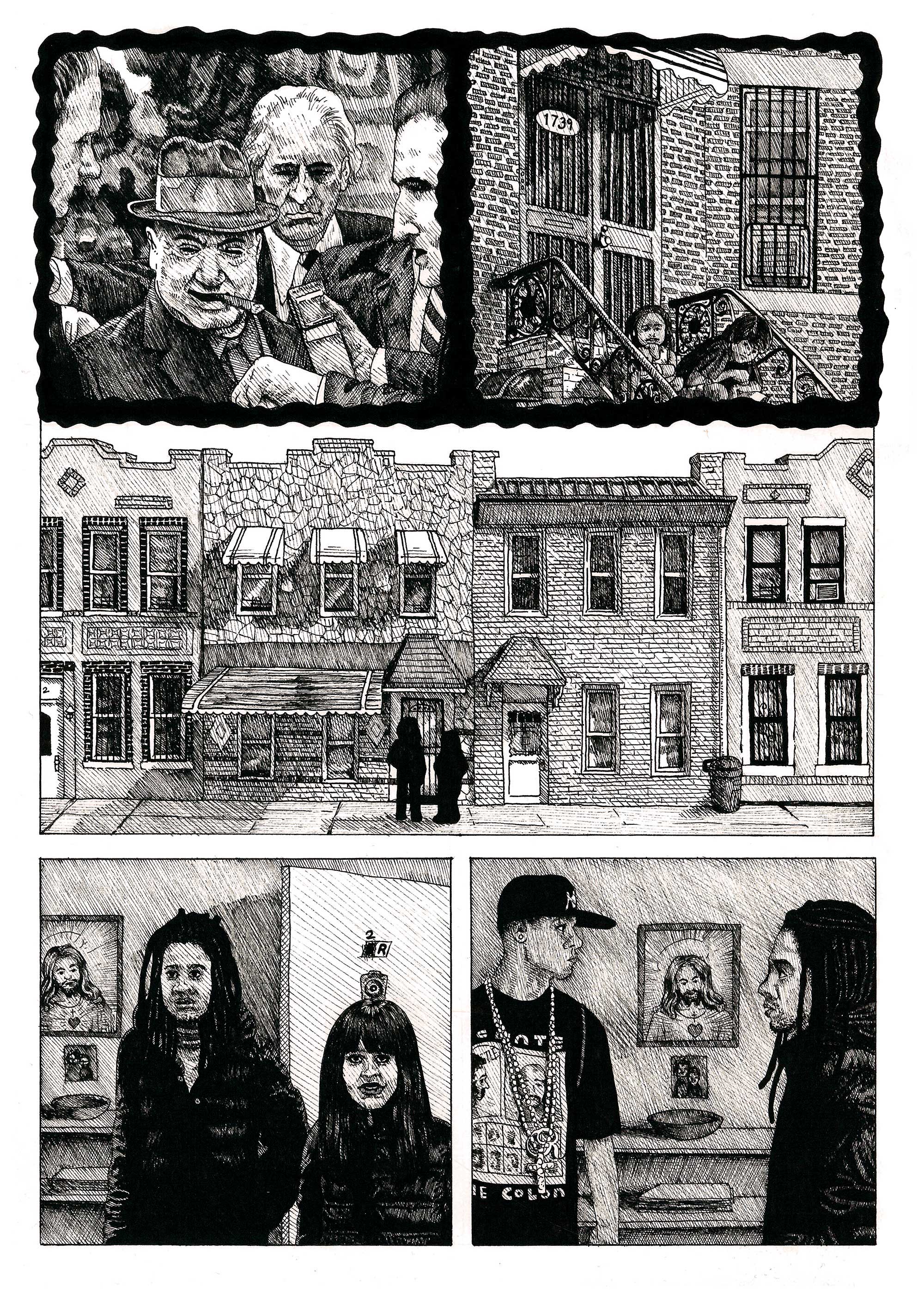 Ariel Cotton Drawing zine comics The Rotten Apple Zeichnung New York City