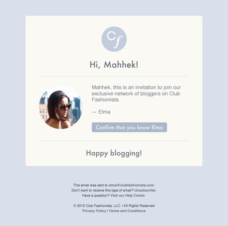 Ariel Cotton UI UX Design Club Fashionista Blog Shop