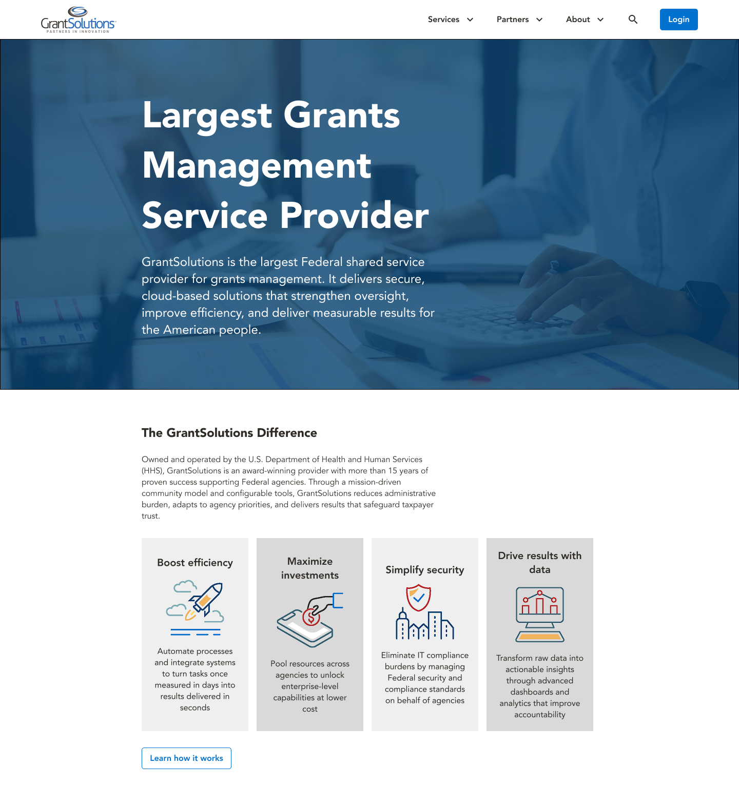 Ariel Cotton UI UX Design Department of Health and Human Services GrantSolutions grants management