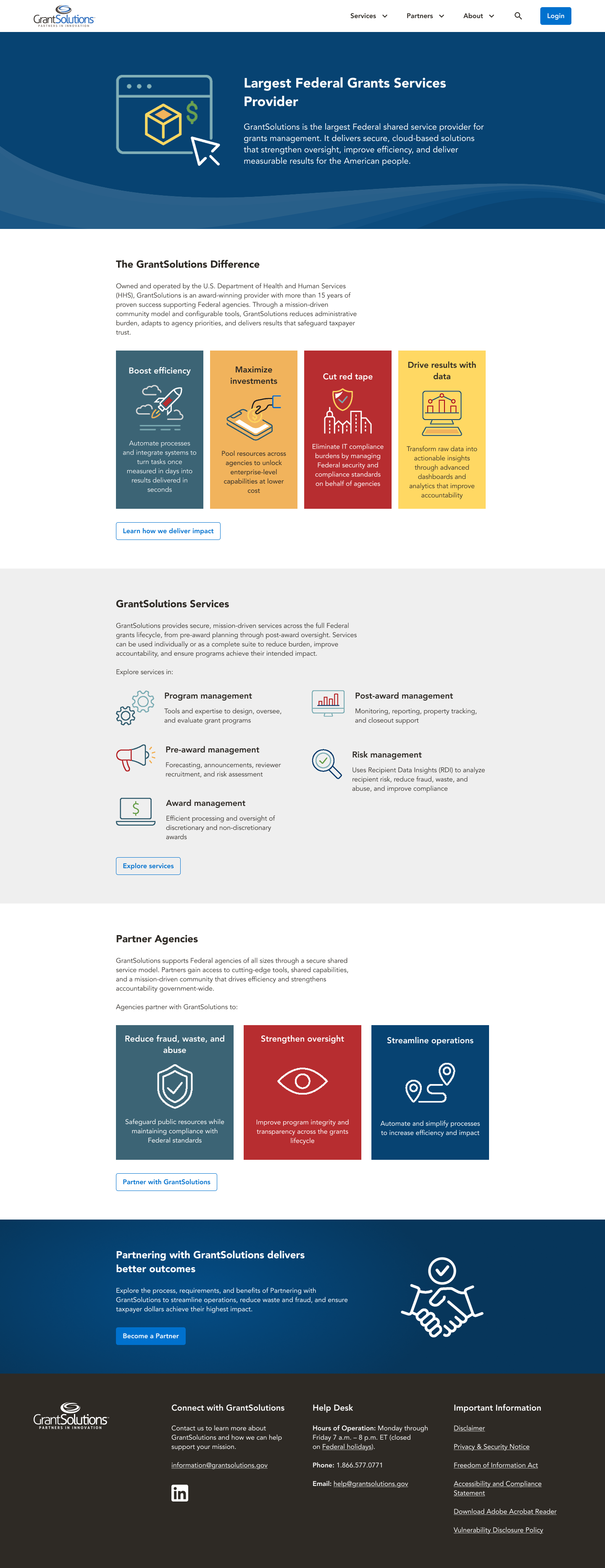 Ariel Cotton UI UX Design Department of Health and Human Services GrantSolutions grants management