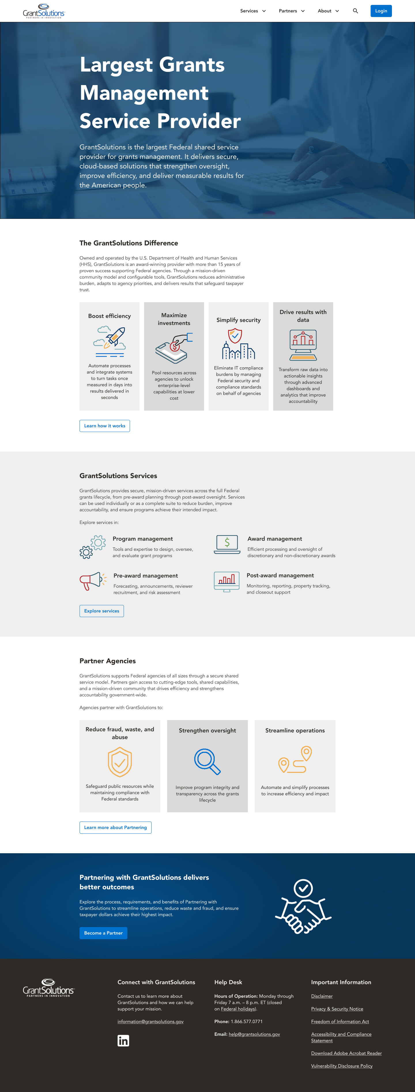 Ariel Cotton UI UX Design Department of Health and Human Services GrantSolutions grants management