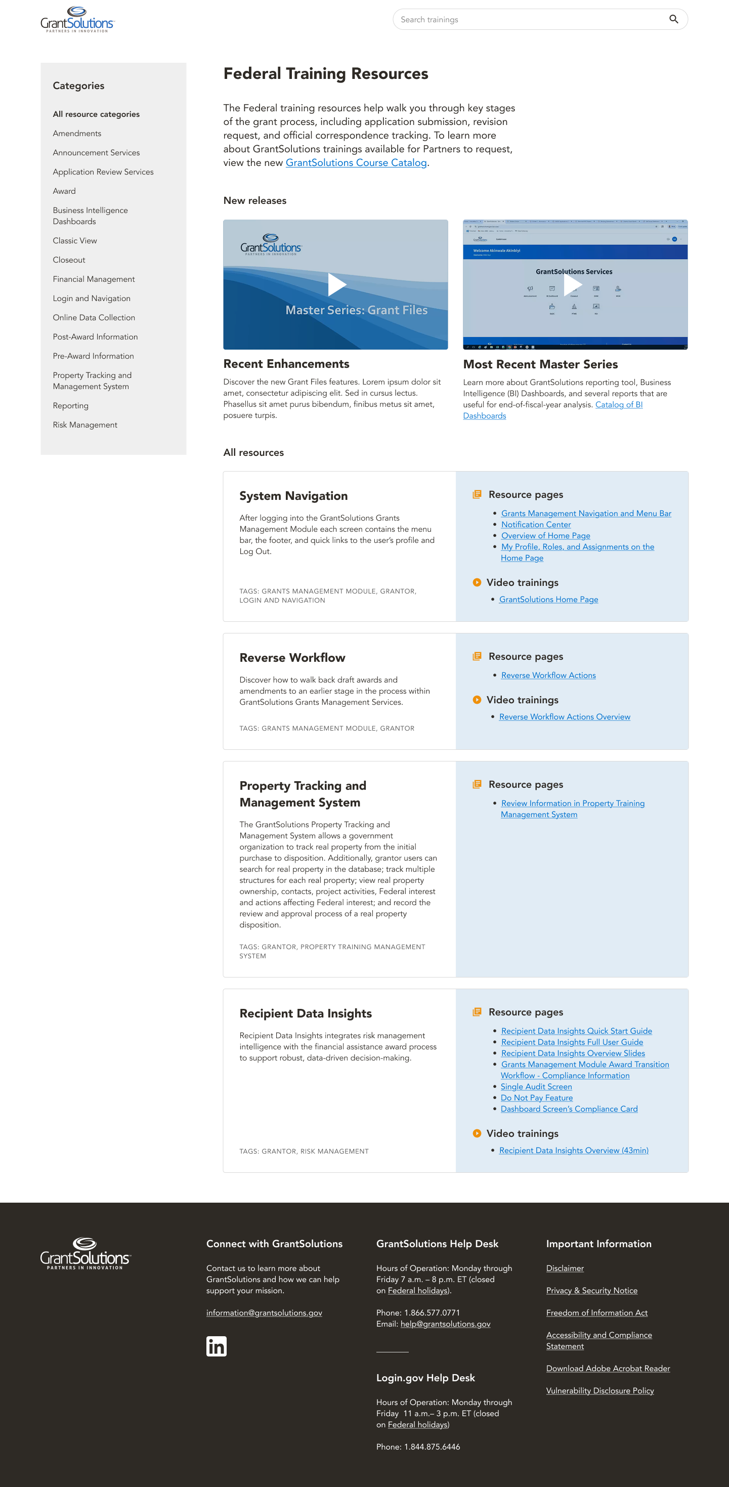 Ariel Cotton UI UX Design Department of Health and Human Services GrantSolutions grants management